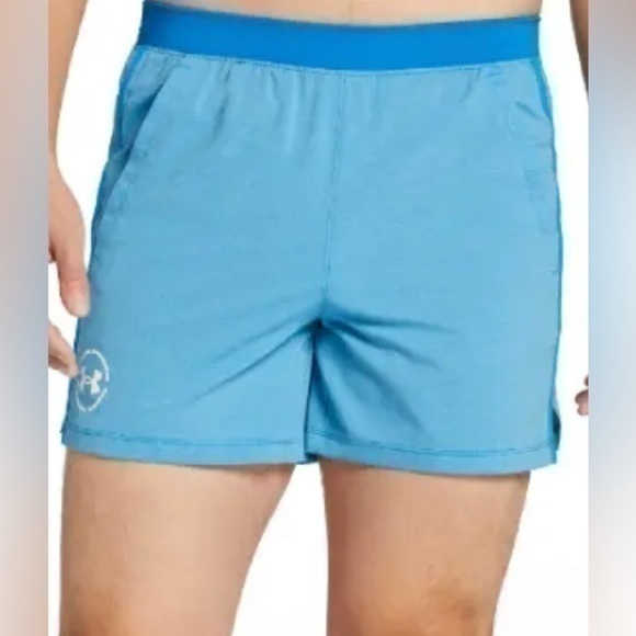 Under Armour Other - New Under Armour Men's Printed Running Shorts Blue size 2XL XXL
